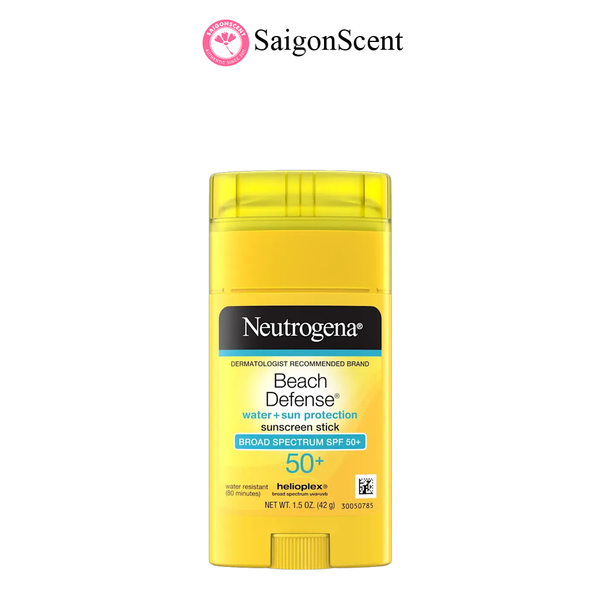 Sáp chống nắng đi biển Neutrogena Beach Defense Face & Body Sunscreen Stick SPF 50+ 42g
