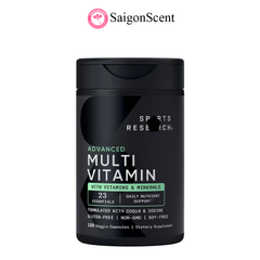 HÀNG ORDER Viên uống bổ sung Vitamin Sports Research Advanced Multivitamin 180 Viên