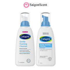 Sữa rửa mặt tạo bọt cho da khô Cetaphil Gentle Foaming Cleanser 236mL/237mL