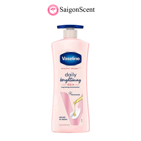 Sữa dưỡng toàn thân Vaseline Healthy White UV Lightening 725mL | HỒNG