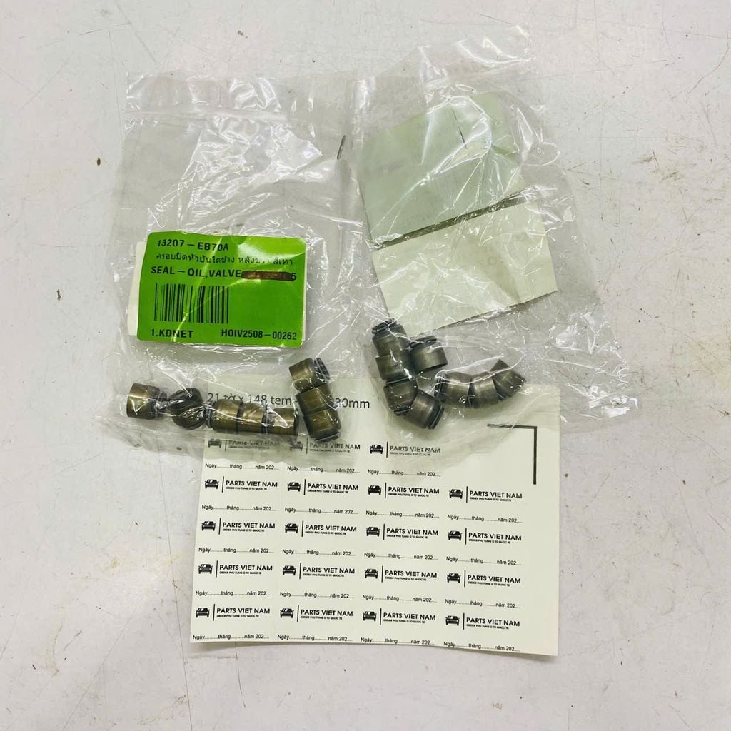 Phớt ghít (Phớt chặn dầu Xupap) Nissan XTrail (T30), Almera, Sunny, Primera, Bluebird. Đời 1988 - 2014. Hàng xịn. Mã 13207D4201, 1320784A00, 13207EB70A, 1320784A00  ( 1 bộ 16 con )
