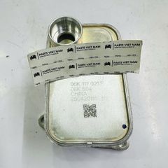 Két làm mát dầu số, két sinh hàn hộp số Audi A1, A3, A4, A5, A6, A7, Q2, Q3, Q5, Q7, TT, Volkswagen Arteon. Hàng China. Mã 06K117021F, 06L117021G