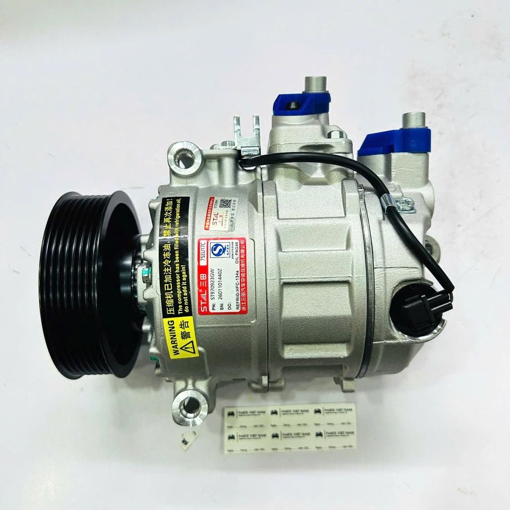 Lốc lạnh Audi A6, Q7 (4LB) 3.6 FSI, quattro, Porsche, Cayenne (9PA), VW Touareg (7LA, 7L6, 7P5, 7P6). Động cơ 3.6 FSI. Đời 2001 - 2018. Hàng OEM China. Mã 7L6820803P, 95512601104