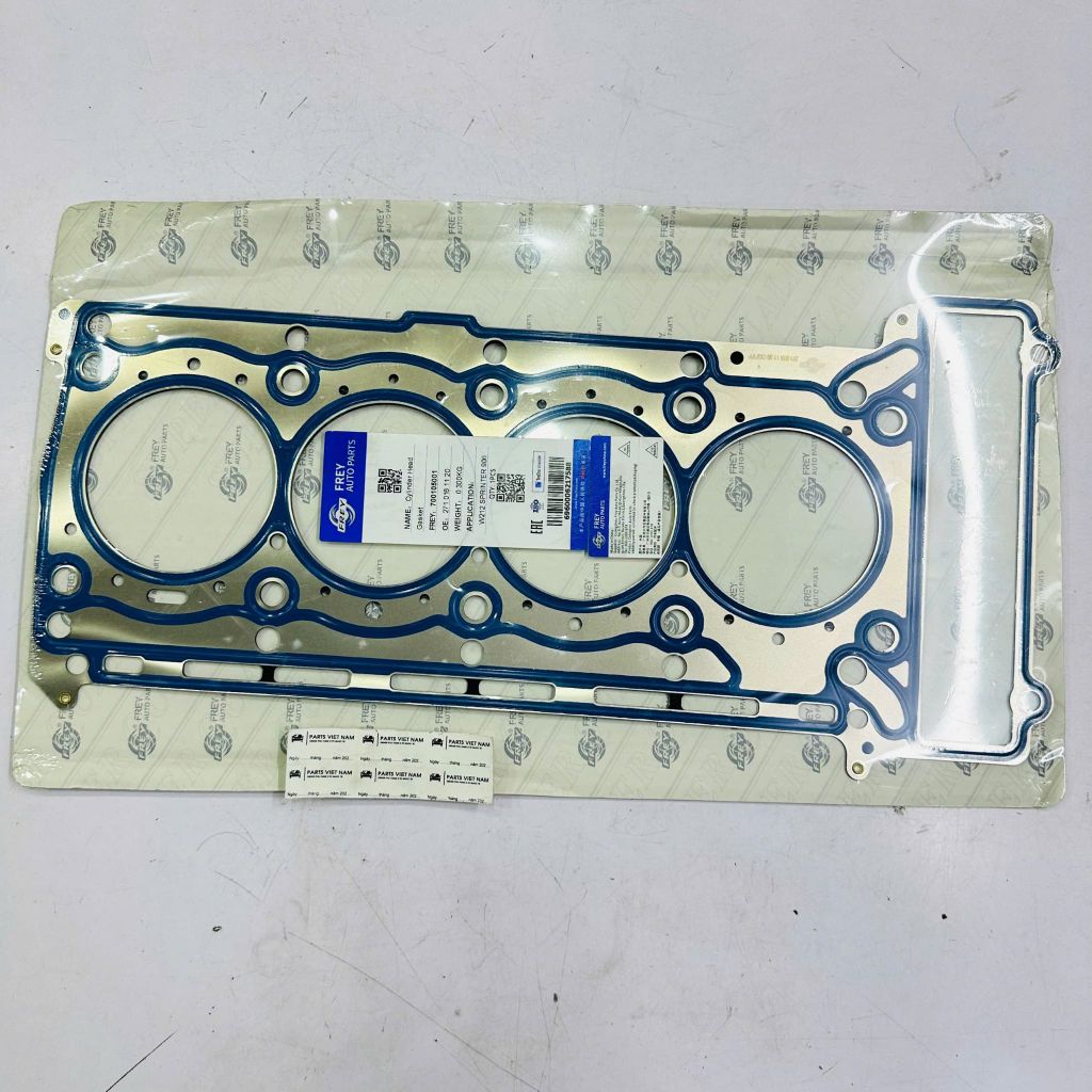Gioăng mặt máy (ron quy lát) Mercedes C-CLASS (W203, S203, CL203, W204, S204). Đời 2002 - 2018. Hàng Frey. Mã A2710160220, A2710160320