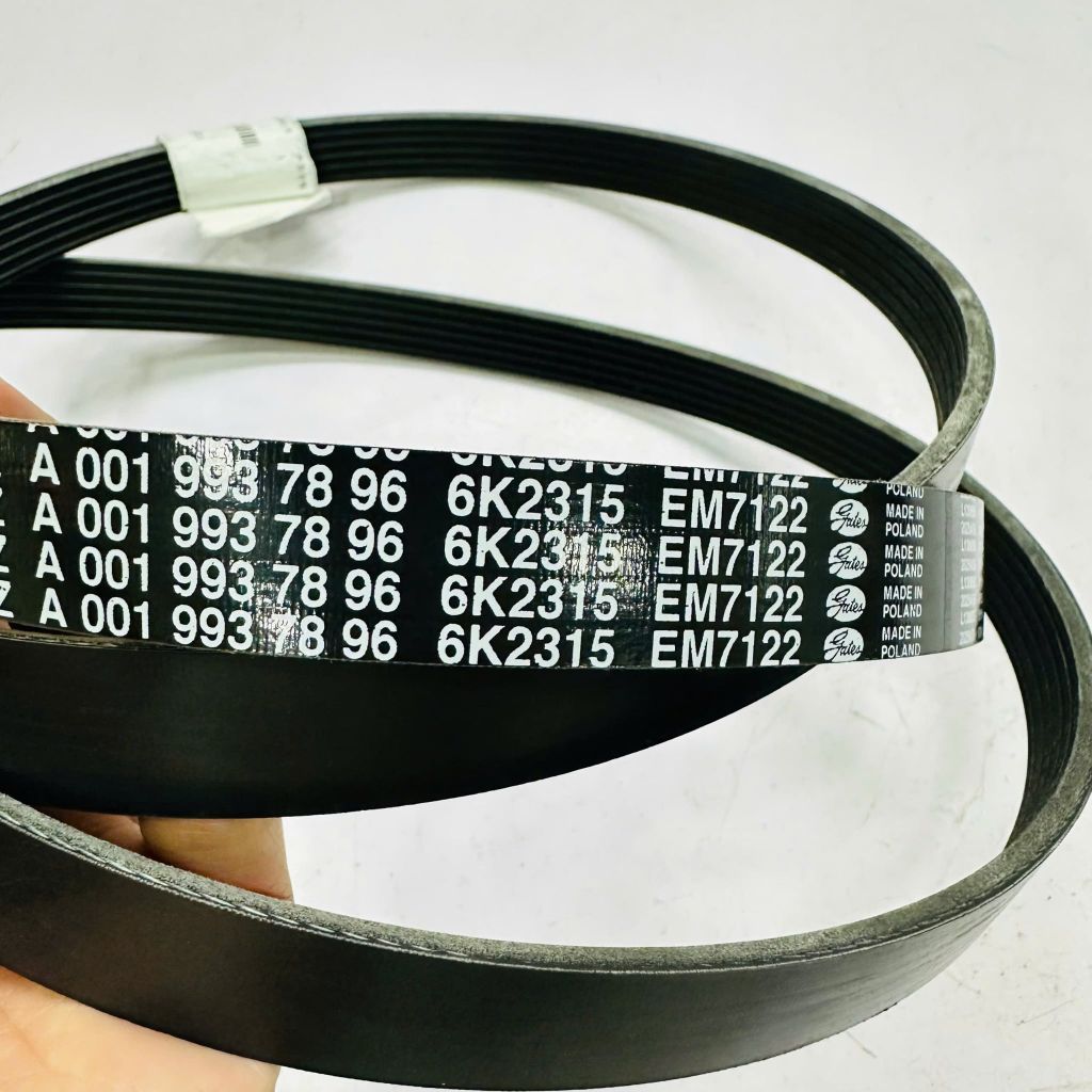 Dây curoa tổng, dây curoa máy phát Mercedes C-Class W204, E-Class W212, SLK R172, V-Class W639 đời 2007 - 2016. Hàng xịn, động cơ M271. Mã A0019937896, A0019979692, 6PK2315