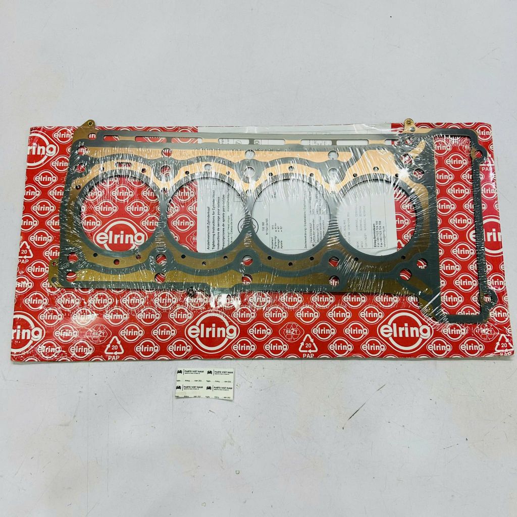 Gioăng mặt máy Ron quy lát Mercedes-Benz C-Class (W204, S204, C204), E-Class (W212, C207, A207), CLC (CL203), SLK (R172). Động cơ M271. Đời 2007-2016. Hàng Elring. Mã A2710161520, A2710161220