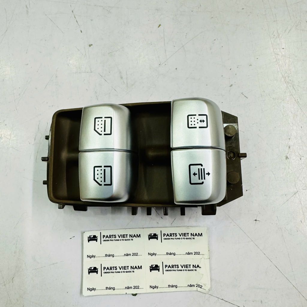 Công tắc cửa sau phải (Màu nâu) Mercedes S-Class W222, V222, X222 (S400, S450, S500). Đời 2014 - 2020. Hàng chất lượng cao. Mã A2229052304