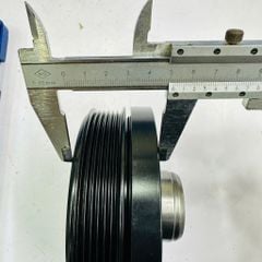 Puly hay bu ly trục cơ hoặc trục khuỷu BMW F20, F21, F22, F23, F30, F31, F34, F33, G11, X3, X4, Z4, MINI 740e, 730i, 520i, 530i, 320i, 330i, 318i động cơ B46, B48. Đời 2015 - 2024. Hàng Corteco. Mã 11238638446