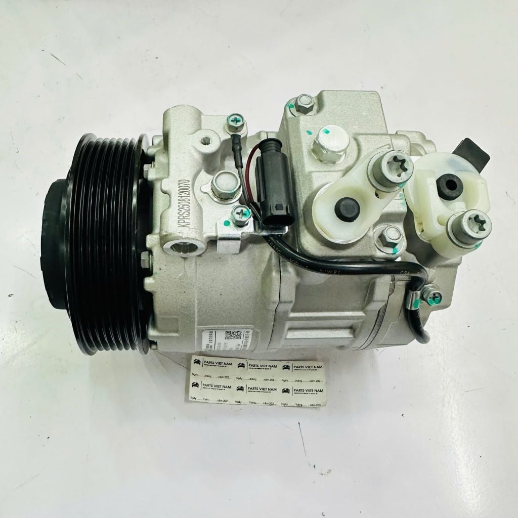 Lốc lạnh điều hòa Mercedes C-CLASS (W204, S204) C180, C200, E-CLASS (W212) E200. Động cơ M271. Đời 2007 - 2015. Hàng cao cấp Puly 7 PK.Mã A0022308311 A0022303311, A0012304911, A0022304911