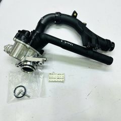 Cụm van hằng nhiệt Mercedes W205, W212 động cơ M274, C180, C200, C250, C260, C300 E300, E250, E200 2012 - 2021. Hàng OEM cổ nhôm. Mã A2742000115
