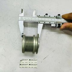 Puly máy phát Mercedes C-Class W205, C205, C180, C200, C300, E-Class W213, C238, E200, E300, GLC X253, C253, GLC200, GLC300. Động cơ M264. Đời 2018 - 2023. Hàng INA. Mã A2641550000, A0009062607, A0009062807, A0009069705, A0009069805, F-552901.06