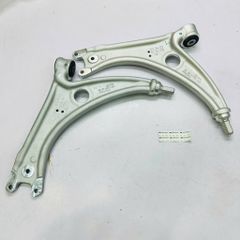 Càng A trước trái và phải, càng chữ A gầm trước Audi Q3, Volkswagen Passat, Tiguan, CC, Sharan đời 2006 - 2018. Hàng OEM Faw Audi China. Mã Trái: 3C0407151H, 3C0407151G, 3C0407151E. Mã Phải: 3C0407152H, 3C0407152G, 3C0407152E ( 1 cái )