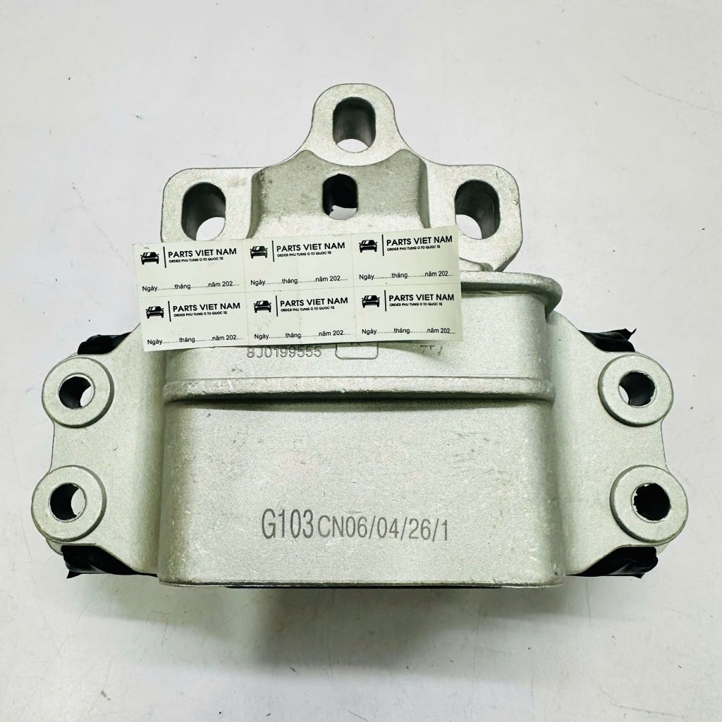 Chân hộp số trái, cao su chân số bên tài Audi Q3, TT, Volkswagen Golf MK5 đời 2004 - 2018. Hàng OEM chất lượng cao, động cơ 1.4 2.0 TFSI TDI. Mã 8J0199555K, 8J0199555L, 8J0199555D, 8J0199555A