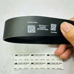 Dây curoa thước lái điện Mercedes-Benz C- Class W205 C300 C350, E-Class C207, A207, Sprinter W907. Đời 2014 - 2024. Hàng thay thế. Mã 703535D, A2054604201, A2054605300, A2054607000, A9074609801, A9074609901