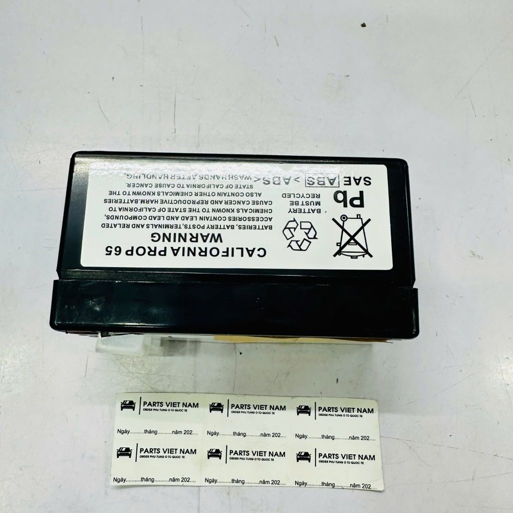Bình ắc quy phụ Mercedes W176, W117, W247, W118, W212, W447, W463, W166, W164, W247, X204, W251, W221. Hàng Mer xịn Taiwan bảo hành 6 tháng, thông số 12V 12Ah. Mã N000000004039, A000000004039