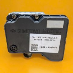 Cụm điều khiển phanh ABS Toyota Matrix đời 2003–2008.Hàng tháo xe zin mới 90% đặt mỹ 18 ngày. Mã 44510-01050 4451001050