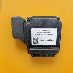 Cụm điều khiển phanh ABS Toyota Highlander đời 2001- 2003. Hàng tháo xe zin mới 90% đặt mỹ 18 ngày. Mã 44510-48020, 4451048020