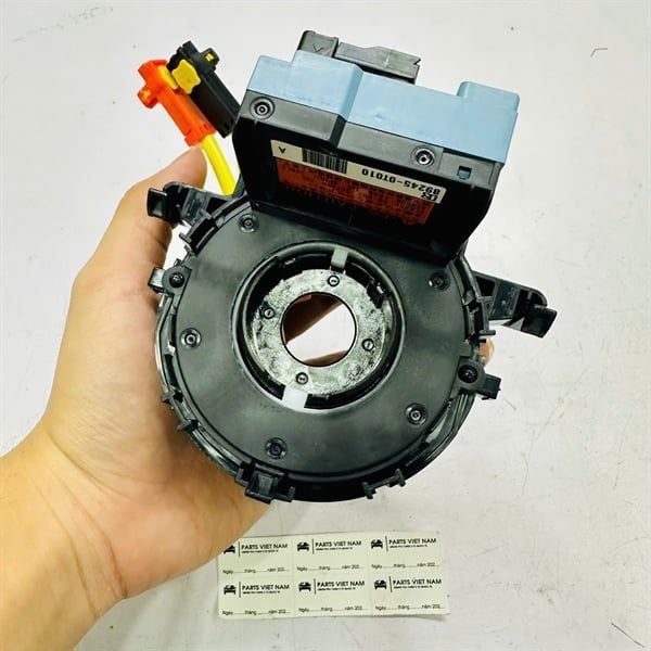Cáp còi liền cảm biến góc lái (Cuộn kèn, Cuộn túi khí) Toyota Venza 2.7L (1AR-FE) / 3.5L V6 (2GR-FE), Prius đời 2009 - 2015. Hàng chuẩn OEM. Mã 843070T010, 8924500010, 8430747020