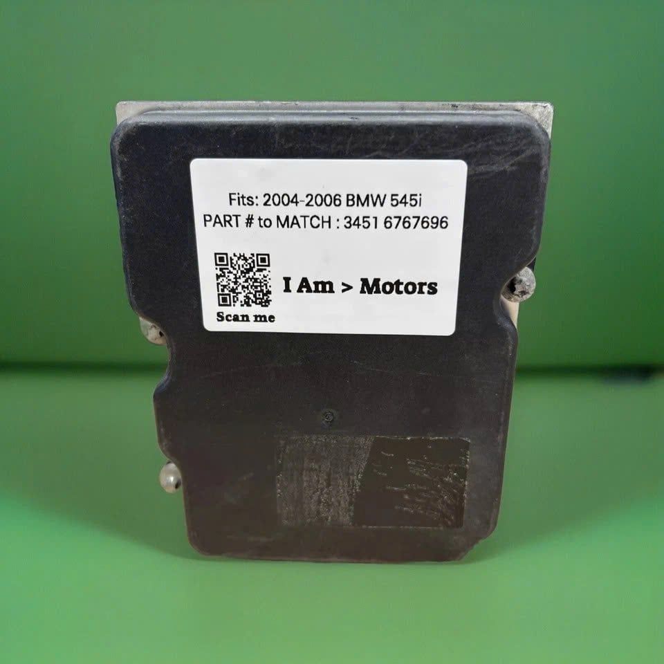 Cụm điều khiển phanh ABS BMW 545i đời 2004, 2005, 2006 Hàng tháo xe zin mới 90% đặt Mỹ 18 ngày. Mã 3451-6767696