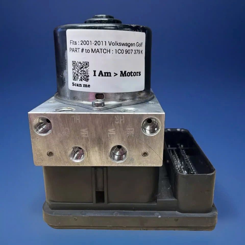 Cụm điều khiển phanh ABS Volkswagen Golf AT đời 2001, 2002, 2003, 2004, 2005, 2006, 2007, 2008, 2009, 2010, 2011 Hàng tháo xe zin mới 90% đặt Mỹ 18 ngày. Mã 1C0-907-379-K 1C0907379K