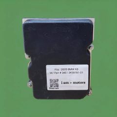 Cụm điều khiển phanh ABS BMW X3 đời 2005 Hàng tháo xe zin mới 90% đặt Mỹ 18 ngày. Mã 3451-3439781-01 3451343978101