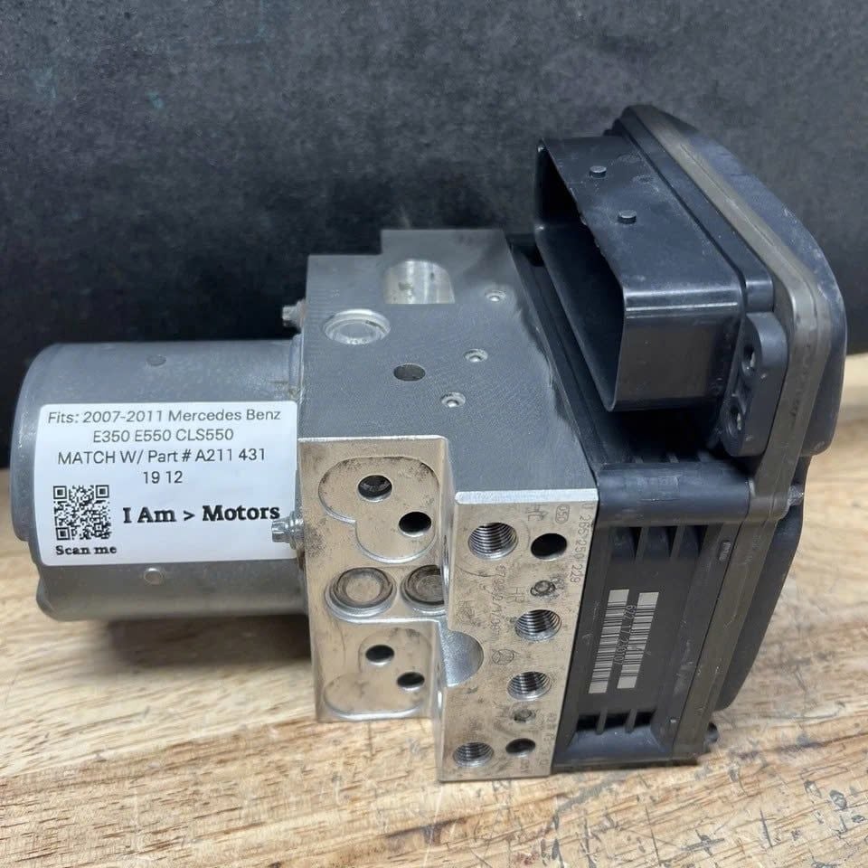 Cụm điều khiển phanh ABS Mercedes-Benz E550, E350 đời 2007, 2008, 2009, 2010, 2011 Hàng tháo xe zin mới 90% đặt Mỹ 18 ngày. Mã A211-431-19-12 A2114311912