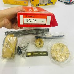 Bộ nhông xích cam Mitsubishi Pajero V32 động cơ 4G54  đời 1997 - 2004. Hàng Zuko. Mã KC-02