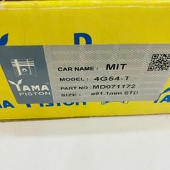 Piston hay pít tông đỉnh bằng Mitsubishi Pajero V32 động cơ 4G54 đời 1997 - 2004. Mã MD071172