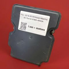 Cụm điều khiển phanh ABS Nissan Maxima 3.5 V6 đời 2016, 2017, 2018 Hàng tháo xe zin mới 90% đặt Mỹ 18 ngày. Mã 47660-4RA0A 476604RA0A
