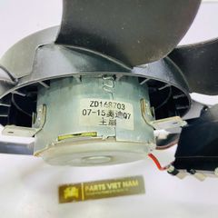 Mô tơ liền cánh quạt làm mát động cơ Audi Q7, Volkswagen Touareg, Porsche 991, Cayenne máy 3.0, 3.6, 3.2, 4.5, 4.8 đời 2007 - 2015. Hàng cao cấp. Mã 95562413600 95562413601, 7L0959455G
