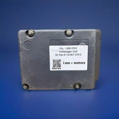 Cụm điều khiển phanh ABS Volkswagen Golf đời 1999, 2000, 2001, 2002, 2003, 2004 Hàng tháo xe zin mới 90% đặt Mỹ 18 ngày. Mã 1J0-907-379-G 1J0907379G
