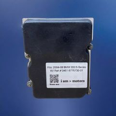 Cụm điều khiển phanh ABS BMW E60 5-Series đời 2004, 2005, 2006, 2007 Hàng tháo xe zin mới 90% đặt Mỹ 18 ngày. Mã 3451-6775730-01 3451677573001