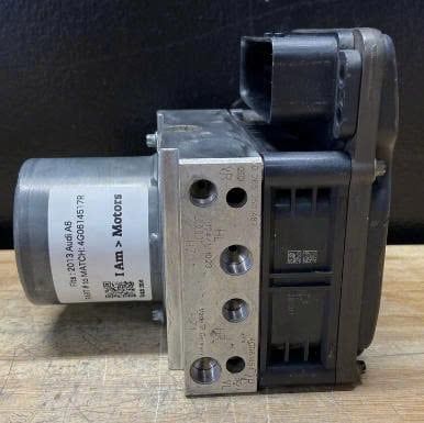 Cụm điều khiển phanh ABS Audi A6 đời 2013 Hàng tháo xe zin mới 90% đặt Mỹ 18 ngày. Mã 4G0-614-517-R 4G0614517R
