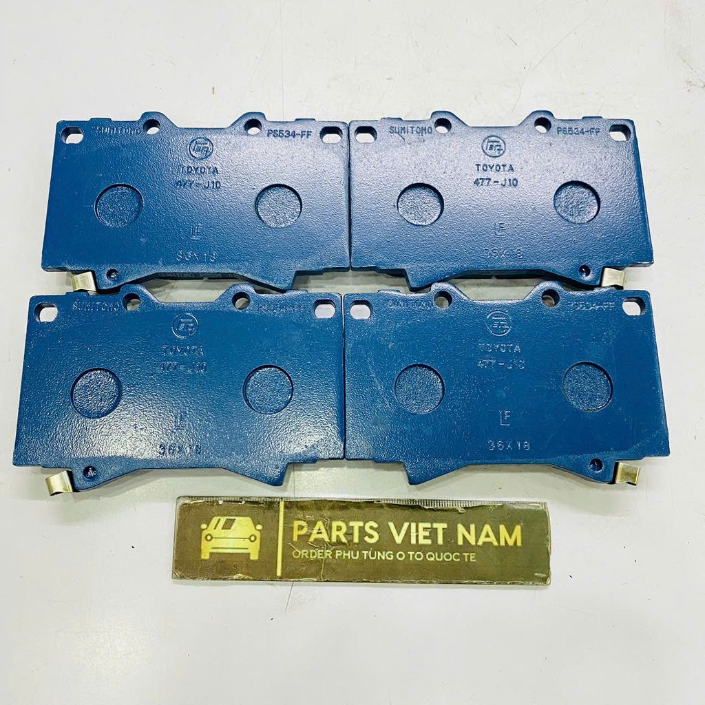 Má phanh hay bố thắng trước Lexus LX470 UZJ100, Toyota Land Cruiser FZJ 100, FZJ 105 đời 1998 - 2007. Hàng cao cấp bảo hành không mạt không zít 12 tháng. Mã 0446560230, 04465-60230