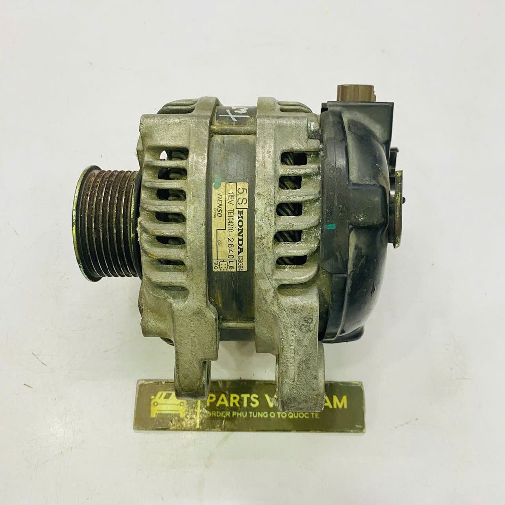 Máy phát điện Honda Accord 2.4 đời 2008 - 2014. Hàng tháo xe nguyên zin. Mã 31100R40A01, 31100-R40-A01