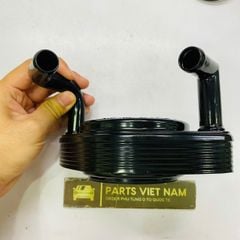 Két sinh hàn hay két làm mát dầu động cơ Isuzu Hi Lander đời 2000 - 2008. Hàng cao cấp. Mã 8944016800, 8941678970