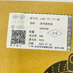 Cụm van hằng nhiệt Volkswagen Polo, Jetta, Tiguan, Scirocco, Touran, Passat, Audi A1, A3, Skoda Fabia, Rapid đời 2006 - 2016. Hàng Faw VW xịn. Mã 03C121111AM