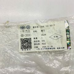 Van thông hơi PCV tách dầu động cơ Volkswagen Polo, Passat, Touran, Jetta, Golf, Sokda Roomster, Fabia đời 2006 - 2015. Hàng xịn Faw VW. Mã 03C103201K, 03C103201L, 03C103201N
