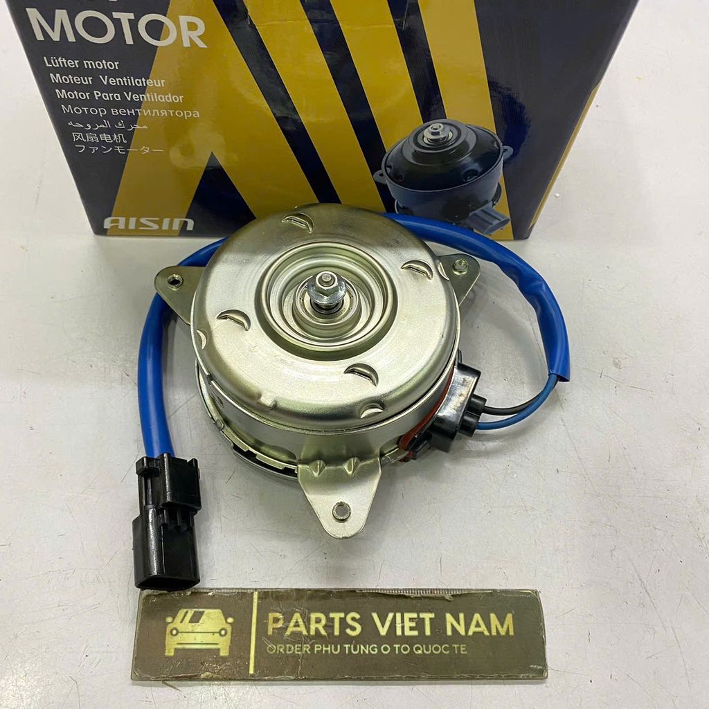Mô tơ quạt làm mát két nước động cơ Honda Civic, City, HRV đời 2014 - 2020. Hàng Asin. Mã 2038616-55A-Z01, 3861655AZ01