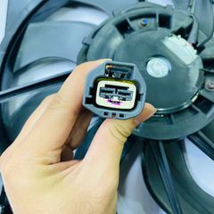 Cụm lồng quạt két nước Mazda 3 không liền trở quạt đời 2003 - 2006. Hàng cao cấp. Z601-15-025B, BV61-8C607-KC, Z60115025B, BV618C607KC