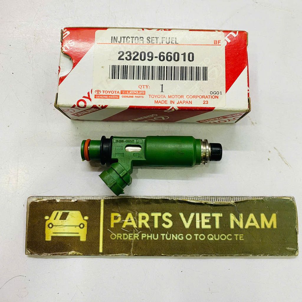 Kim phun xăng Toyota Land Cruiser máy 1FZ FZJ 105, FZJ 100 đời 1990 - 2007. Hàng xịn tân trang mới 90%. Mã 23209-66010, 2320966010