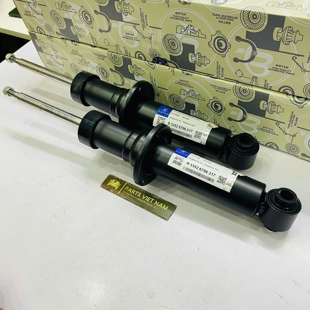 Giảm xóc sau hay phuộc nhún sau BMW F25 X3, F26 X4 đời 2010 - 2018. Hàng Bmtsr thay 1 đôi bảo hành 6 tháng. Mã 33526796317 ( 1 cây )