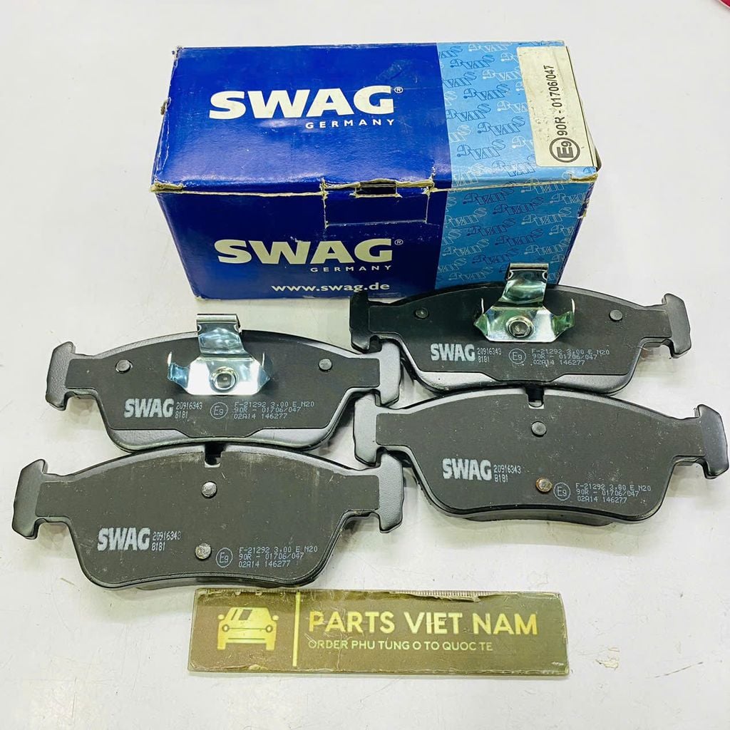 Má phanh sau hay bố thắng sau BMW 3 Compact, E36, E46, Z3 đời 1990 - 2007. Hàng cao cấp. Mã 34111160356