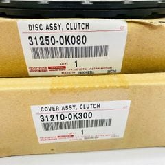 Bộ lá côn bàn ép hay đĩa ly hợp Toyota Innova máy 1TR đời từ 2006 -2021. Hàng Xịn Toyota Indo. Mã 312100K300, 312100K101, 312500K080