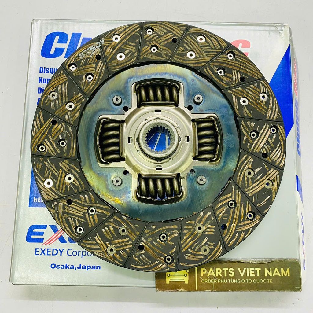 Đĩa ly hợp hay lá côn Mitsubishi Pajero V75, V65, V45 sử dụng động cơ 6G72, 6G74 đời 1990 - 2006. Hàng Exedy Japan. MR317680 MR317680, 2301A020, MBD059U