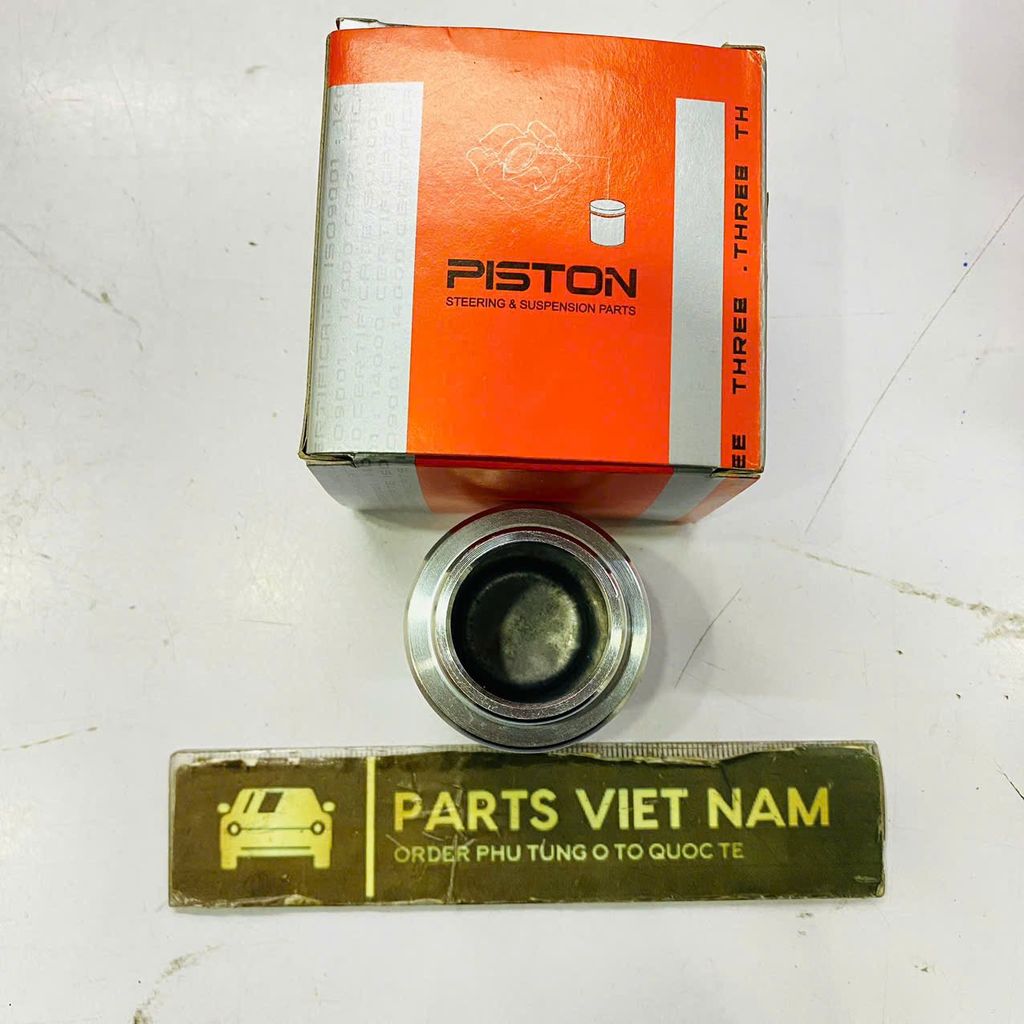 Piston ( pít tông) phanh trước hay heo dầu phanh trước Mitsubishi Lancer, Outlander, Eclipse, Pajero, Triton đời 1991 - 2022. Hàng Thailand thông só 42,7*46. Mã MB857837