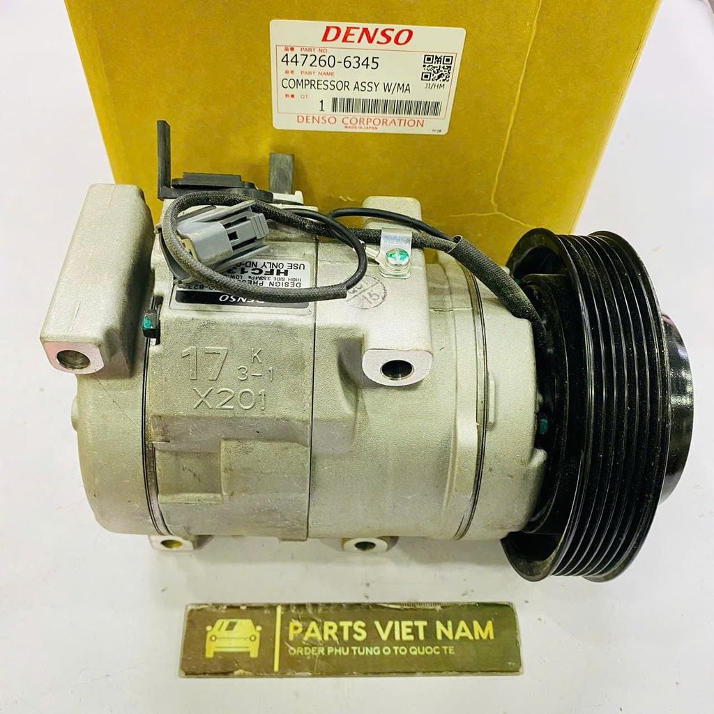 Lốc lạnh hay máy nén điều hòa Honda Acura MDX, Accord, Odyssey đời 2003 - 2006. Hàng Denso Japan. Mã 8810-RCA-A01, 38810-RDA-A01, 38810-RDJ-A01