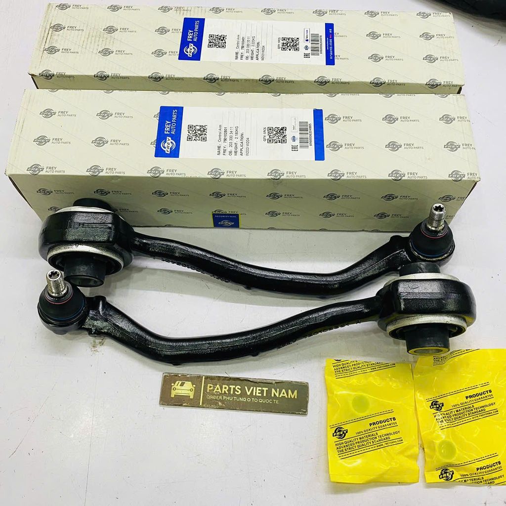 Càng i Dưới, Tay Đòn Gang Mercedes W203 C180, C209 CLK, R171 SLK, Đời 2000-2011, Hàng Frey, Mã: A2033303311 LH, A2033303411 RH ( 1 cái )