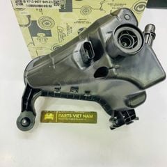 Bình nước phụ làm mát động cơ BMW F30, F31, F34, 320i, 330i đời 2015 - 2021. Hàng Bmtsr. Mã 17138677649, 17138617044