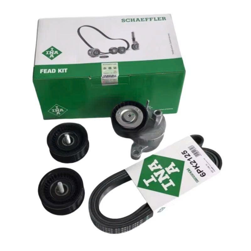 Bộ tăng tổng và dây curoa Mercedes C300, C350, E350, GLE350 động cơ M276 3.0L và 3.5L. Hàng INA Gates. Mã A2762000370, 2762000170, A2762020119, 0039938596